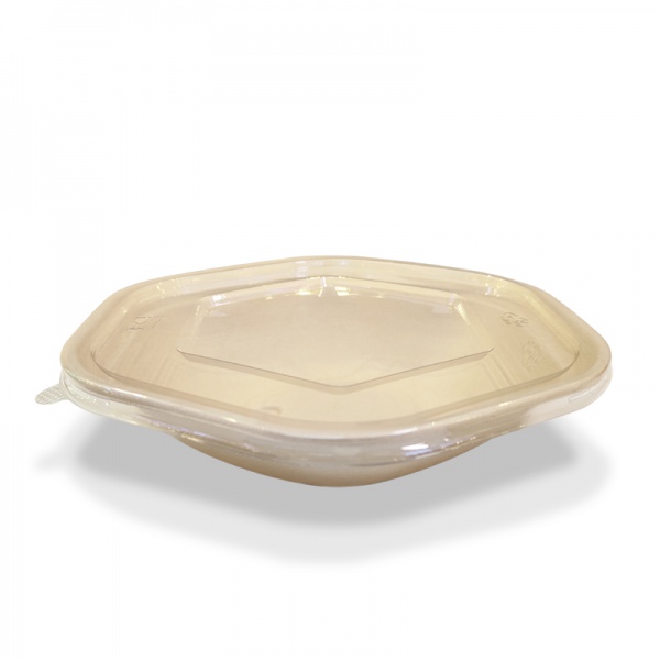 一次性甘蔗纤维沙拉碗六角碗